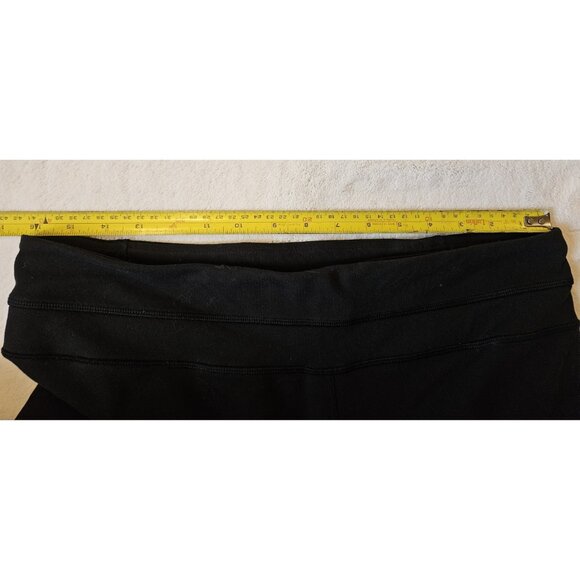 Lululemon Pants Womens 12 Black Groove Flare Yoga Activewear Gym Athletic *Read - Picture 6 of 16